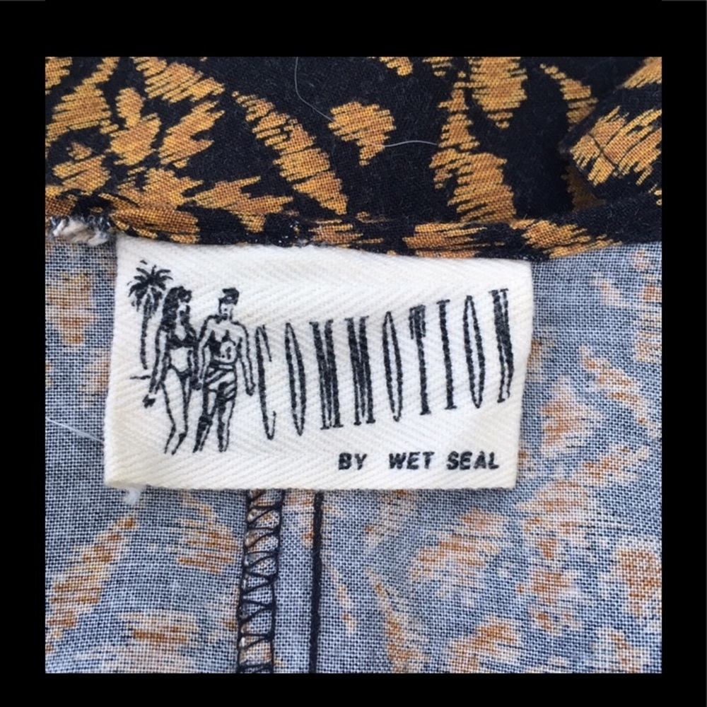 Sun Dress Black and Gold Wet Seal - Picture 3 of 4